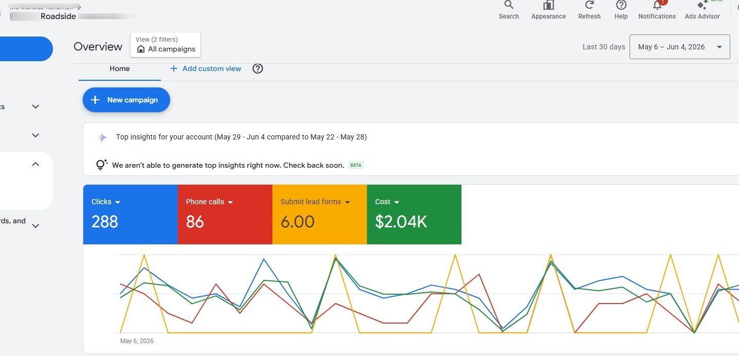 Google Ads portfolio eksempel 3